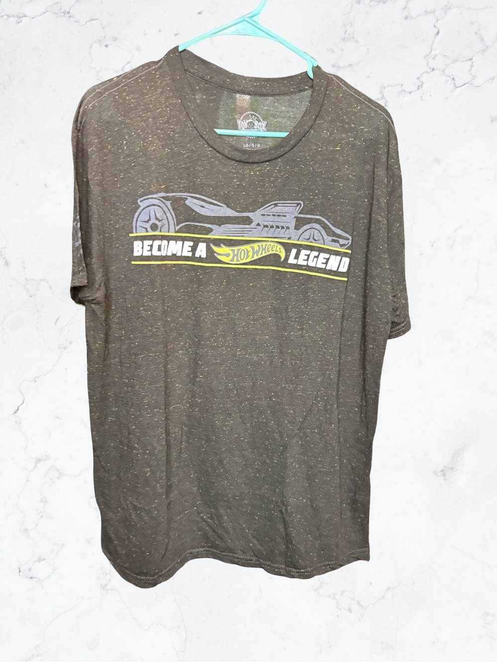 Men’s 'Become a Legend' Graphic Tee - Brown - Picture 1 of 3